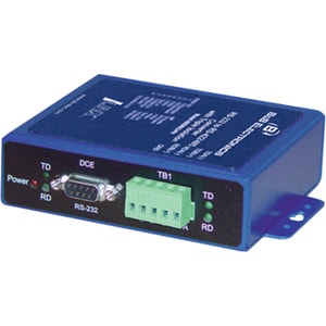 B&B HEAVY INDUSTRIAL RS232 TO RS485 CONVERTER - 1 x 9-pin DB-9 RS-232 Serial Female - 1 x Terminal Block RS-422/485 Serial