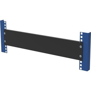 Rack Solutions 2U Blanking Panel - Steel - Black - 2U Rack Height - 1 Pack