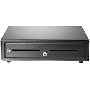 HP Cash Drawer - 2 Media Slot - 3 Lock Position - Printer Driven - Black - 4.30" (109.22 mm) Height x 16.30" (414.02 mm) W