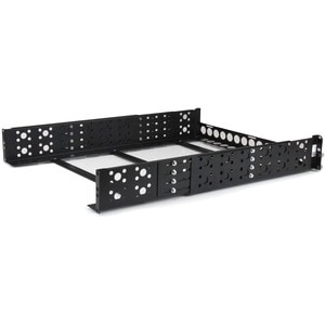 StarTech.com 2U Fixed 19" Adjustable Depth Universal Server Rack Rails - Mount 19" servers or networking hardware in any s