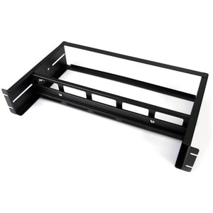 StarTech.com Kit di Guide DIN 2U per rack 19" - Barre DIN per montaggio a rack a profondità regolabile con guide con profi