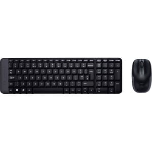 Logitech Wireless Combo MK220 Teclado e rato - Espanhol - USB Sem fios RF 2.40 GHz Teclado - Keyboard/Keypad Color: Preto 