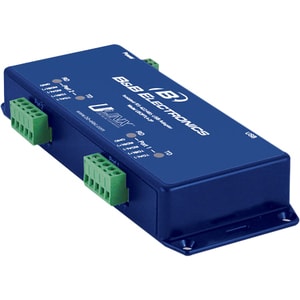 USB To Isolated Serial 2 Port RS-422/485 W/Terminal Block - B+B SmartWorx - 1 x Type B Female USB - Terminal Block Male Se