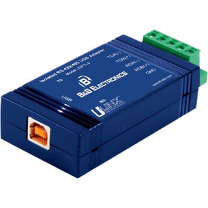 B+B SmartWorx USB to RS-422/485 Converter with Terminal Block - 1 x Type B USB 2.0 USB Female - 1 x Terminal Block