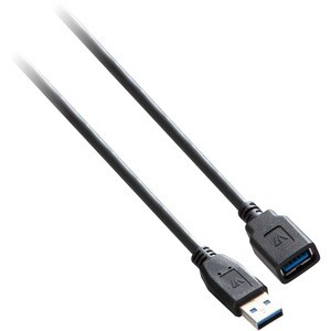 USB 3.2 GEN1 A EXT CABLE 3M BLK USB A DATA EXTENSION CABLE 5GBPS