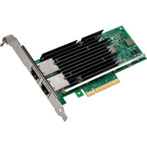 Intel® Ethernet Converged Network Adapter X540-T2 - PCI Express x8 - 2 Port - 10GBase-T - Internal - Low-profile, Full-hei
