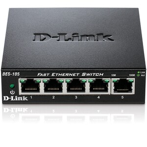 5-PORT 10/100 METAL HOUSING DESKTOP SWITCH