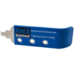 Rack Solutions Cage Nut Tool - 5.4" Length - Plastic, Stainless Steel - 1.18 lb