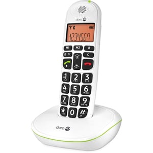 Doro PhoneEasy 100w DECT Cordless Phone - 300 m Range - 1 x Phone Line - Speakerphone - Backlight