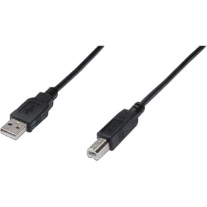 Assmann 1,80 m USB Datentransferkabel - 1 - Cable for Scanner, Drucker, Festplatte - Abschirmung - Nickel Beschichteter Ko