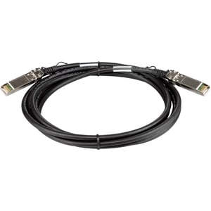 D-Link 3 m Network Cable for Network Device - First End: SFP+ Network - Black