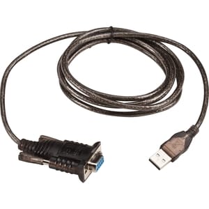 Intermec USB to Serial Adapter - 5.9 ft Serial/USB Data Transfer Cable for Printer - First End: 1 x 9-pin D-sub RS-232 Ser