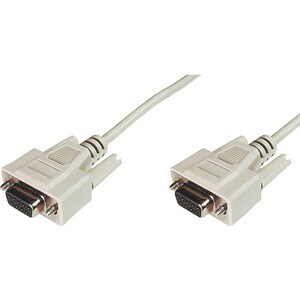 Digitus 3 m Seriell Datentransferkabel - Zweiter Anschluss: 1 x 9-pin DB-9 Serial - Female - Abschirmung - Nickel Beschich