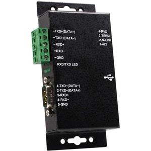 StarTech.com USB 2.0 auf Seriell Adapter - USB zu RS422 / 485 Industrieller Schnittstellen-Konverter - USB 2.0 Typ B - PC,