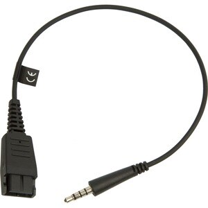 Jabra 8800-00-99 Audio Cable - First End: Mini-phone Audio - Male - Second End: Quick Disconnect Audio - Male - Extension 