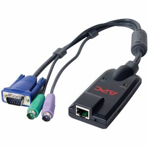 APC by Schneider Electric KVM Extender - Wired - x PS/2 Port - Rack-mountable - 1U