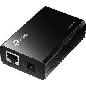 TP-Link TL-POE150S PoE Injector - 48 V DC Input - 1 x 10/100/1000Base-T Input Port(s) - 1 x 10/100/1000Base-T Output Port(