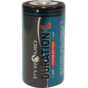 Pyramid 3.6 Volt Lithium Battery - For Multipurpose - C - 7500 mAh - 3.6 V DC - 1