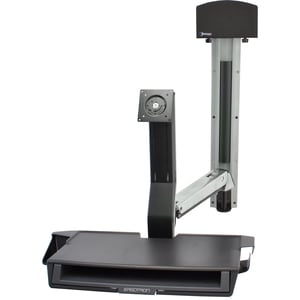 Ergotron StyleView Multi Component Mount for CPU, Flat Panel Display, Mouse, Keyboard - 61 cm (24") Screen Support - 14.51
