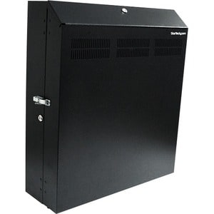 StarTech.com 4U 48cm Secure Horizontal Wall Mountable Server Rack - 2 Fans Included - Wall-mount your server or networking