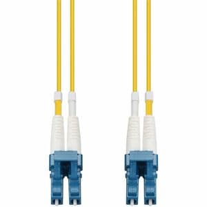 AddOn 5m LC to LC Yellow OS2 Duplex OFNR (Riser-Rated) SMF Fiber Patch Cable - Fiber Optic for Network Device - 5m - 2 x L
