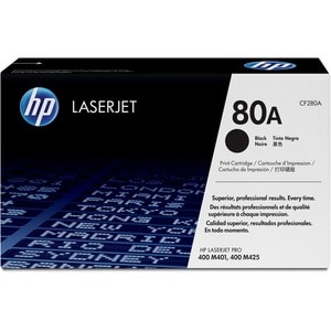 HP 80A Original Standard Yield Laser Toner Cartridge - Black - 1 Pack - 2700 Pages