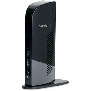 StarTech.com Dual Monitor USB 3.0 Laptop Docking Station with HDMI & DVI/VGA, 6x USB-A Hub, GbE, Audio, Universal Type-A D