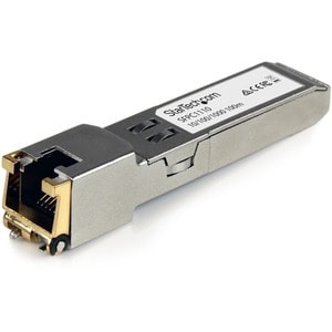 StarTech.com Cisco SFP-GE-T Compatible SFP Module - 1000BASE-T - 10/100/1000 Mbps SFP to RJ45 Cat6/Cat5e Transceiver - 100