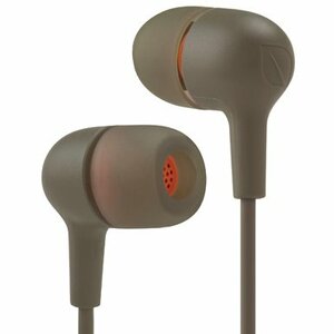 Incase Capsule Wired Earbud Stereo Earset - Oregano, Orange - Binaural - Open - 13 Ohm - 20 Hz to 20 kHz - Mini-phone (3.5mm)