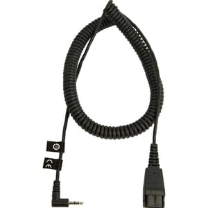 Jabra 8800-01-46 2 m Quick Disconnect/Sub-mini phone Audio Cable - Cable for Audio Device - First End: 1 x Quick Disconnec