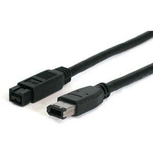 StarTech.com IEEE 1394 Firewire cable - 6 pin FireWire (M) - 9 pin FireWire 800 (M) - 1.8 m ( IEEE 1394b ) - Cable for Cam