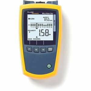 Fluke Networks MFPOWERMETER Fiber Optic Power Meter - USB - 2Number of Batteries Supported - AA