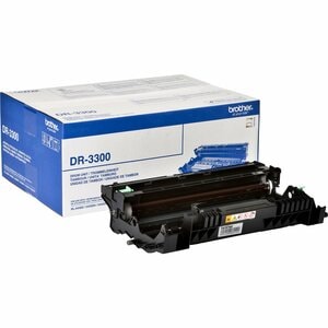Brother DR3300 Laser Imaging Drum for Printer - Black - 30000 - 1 - OEM