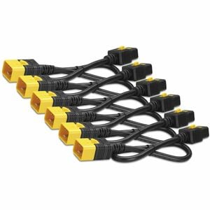 APC by Schneider Electric AP8712S Power Extension Cord - 60.96 cm - For PDU - IEC 60320 C20 / IEC 60320 C20 - 16 A - Black