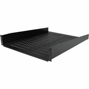 StarTech.com 2U 22in Vented Rack Mount Shelf - Fixed 22 inch Deep antilever Rackmount Tray for Server Rack Cabinet Shelf -