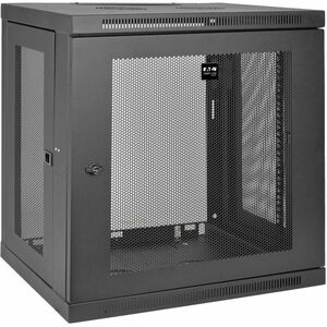 Eaton Tripp Lite Series SmartRack 12U Low-Profile Switch-Depth Wall-Mount Small Rack Enclosure - 12U Rack Height x 19" Rac