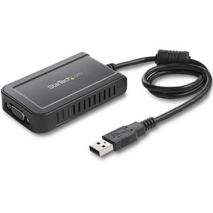 StarTech.com USB to VGA External Video Card Multi Monitor Adapter - 1920x1200 - Connect a VGA display for an entry-level e