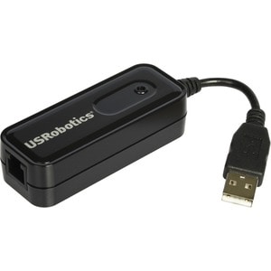 USRobotics 56K* USB Softmodem - USB - 1 x Modem (RJ-11) - 56 kbit/s - ITU-T V.17, ITU-T V.27ter, ITU-T V.29, ITU-T V.21 Fa