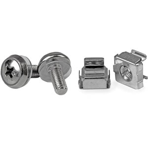 StarTech.com 50 Pkg M5 Mounting Screws and Cage Nuts for Server Rack Cabinet - Install your rack-mountable hardware secure
