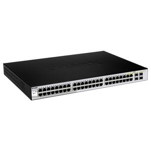 Switch smart+ managed D-LINK DGS-1210-52 48 porte Gibabit + 4 porte SFP