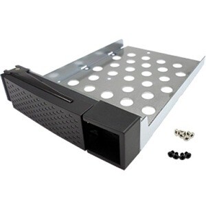 QNAP SP-TS-TRAY-WOLOCK Drive Bay Adapter Internal - Black - 1 x Total Bay - 1 x 2.5"/3.5" Bay