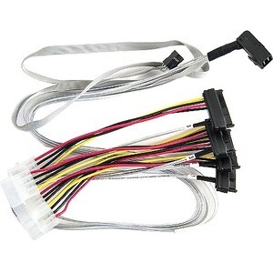 Microchip Adaptec 80 cm Mini-SAS HD/SAS Datentransferkabel - Cable for Festplatte - Fanout-Kabel