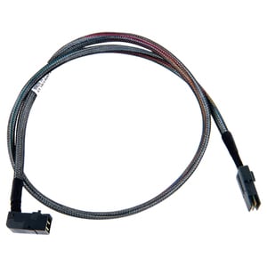 Microchip Adaptec 80 cm Mini-SAS/Mini-SAS HD Datentransferkabel - Cable for Backplane - Erster Anschluss: SFF-8643 Mini-SA