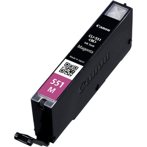 Canon CLI-551M Original Standard Yield Inkjet Ink Cartridge - Magenta - 1 Blister Pack - 298 Pages