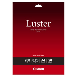 LU-101 A3 20 SHEETS LUSTER PAPER