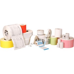 Mehrzwecketikett Zebra Z-Perform - 101,60 mm Breite x 76,20 mm Länge - Ablösbar Kleber - Rechteck - Thermotransfer - Papie