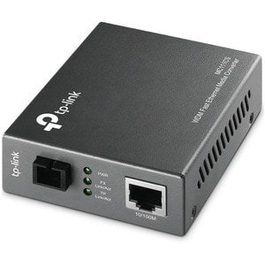 TP-Link MC111CS Transceiver/Medienkonverter - 2 Anschluss(e) - 1 x Netzwerk (RJ-45) - 1 x SC - Twisted Pair, Glasfaserleit