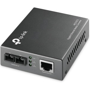 TP-Link MC210CS Transceiver/Medienkonverter - 2 Anschluss(e) - 1 x Netzwerk (RJ-45) - 1 x SC - Twisted Pair, Glasfaserleit