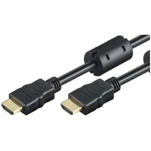 M-CAB 7003020 2 m HDMI AV-Kabel - Golden Beschichteter Kontakt - Schwarz