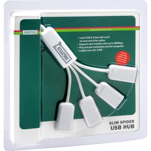 Digitus DA-70216 USB-Hub - USB - Extern - 4 Total USB Port(s) - 4 USB 2.0 Port(s)